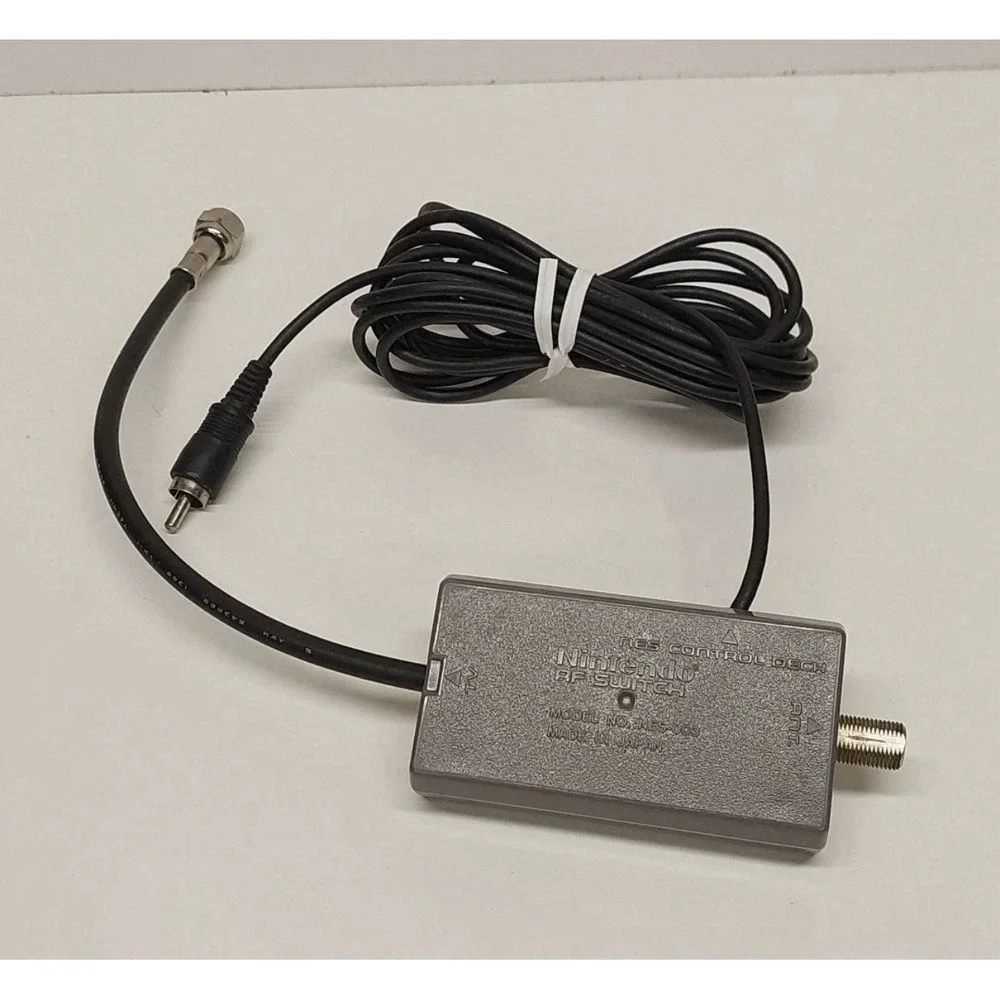 Nintendo NES RF Switch Model NES-003 Original Control Deck Adapter Made in Japan